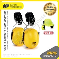 Leopard Safety Earmuff Helmet Folding LPEM 0149 Yellow