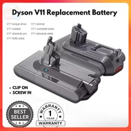 CocoCart SG Dyson V11 Battery 25.2V Replacement Li-ion Battery Vacuum Cleaners Fluffy SV15 Absolute 