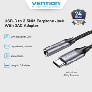 Vention USB Type C to 3.5mm Jack Adapter Converter USB C to AUX