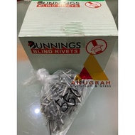 Rivet Nails 550 (4mm x 12.7mm) Bunnings Small Pack (100 pcs) Rivet Rivet Nut 1 Box (1000 pcs)