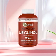 Qunol coenzyme CoQ10 แคปซูลลด ubiquinol ที่ละลายน้ำได้ป้องกันหัวใจสำหรับวัยกลางคนและผู้สูงอาย