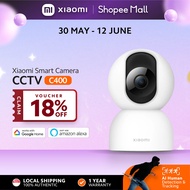[GLOBAL VERSION] Xiaomi Smart Camera CCTV C400 | 2.5K Ultra HD Resolution | 360° Vision | Infared Ni