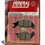 BRAKE SHOE REAR BRAKE PADS TIGER REVO 06435-KPP FEDERAL