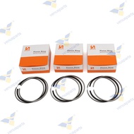 3D66 Piston Ring 3-Cylinder 66mm For Kubota 66*2+2+4 Engine STD