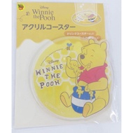 Coaster Coaster Set Cute Coaster Acrylic Coaster - Japan Imported Disney Acrylic Coaster~Pooh Honey