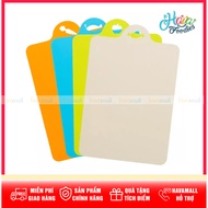 Set of 4 Japanese Flexible Cutting Boards 19 x 29.2 x 0.1 cm – Inomata Flexible Cutting Boards Set (