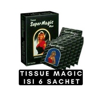 Tissue Magic Super Man Tisu Mejik Megic Majic Original Tahan Lama / BAYAR DITEMPAT(COD) / Privasi te