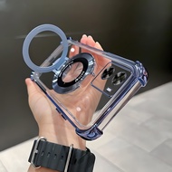 Case for OPPO A57 4G A57 5G A77 A77S A57E phone casing Ring buckle magnetic mobile power charging st