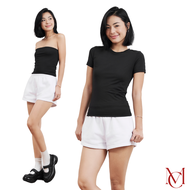 Quần short nữ Macie cạp chun chất nỉ mát mềm mịn form babyshort phong cách năng động thoải mái - MC0