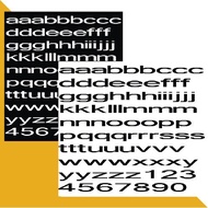 STICKER ABJAD / STIKER HURUF / STIKER ABC / STIKER PVC