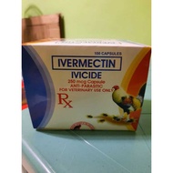 IVICIDE IVERMECTIN ANTI PARASITIC Mcg Capsule Pcs Blister Ced