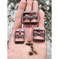 Birken Women's Sandal Buckle Square Buckle (1.8 Cm) (2.3 Cm) (3 Cm) + Rivet Nail Buckle Women's Sand