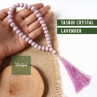 CRYSTAL TASSEL TASBIH 33-PIECE/ 10MM/ Tasbih 33 Biji
