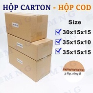 Carton box for packing goods size 30x15x15, 35x15x10, 35x15x15