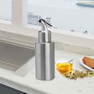 不銹鋼油壺 圓柱形調料瓶，容量:350 ml（B款）