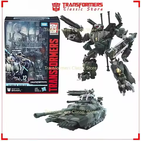In Stock Transformers Toys Studio Series Voyage Class SS-12 KO Brawl Classic Cybertron Autobots Acti