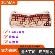 2.4G Bluetooth Dual Mode Cat Cute Keyboard Detachable Wireless Computer Keyboard