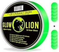Premium Glow in The Dark Tape, 30 Feet by 1 Inch, Up to 12 Hour Glow, Photoluminescent Waterproof Ad