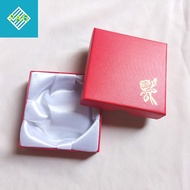 Red Paper Box For Feng Shui Bracelets - Bracelet Box - Agarwood Ring