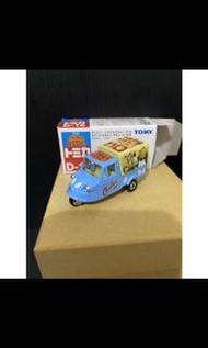 (二手)車全新 盒況如圖 TOMY TOMICA D-16 R版 四眼天雞/三輪車/小雞車 迪士尼 舊藍標 2006