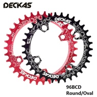 Deckas 96BCD Round / Oval Narrow Wide Chainring 32T 34T 36T 38T Mountain Bike Chainring for SHIMANO 