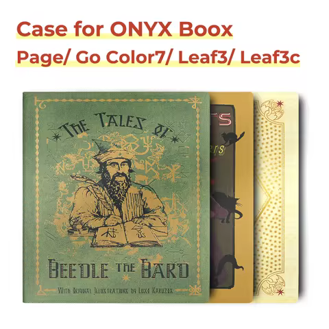 Twosheep Case for Boox Go7 Go Color7 Gen2 Gen1 Page Leaf3 Leaf3c 7-inch Auto Wake Sleep Magic Book C