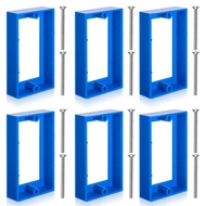 6Pcs 1/2" Single Gang Outlet Box Extender Electrical Box Extender with 20Pcs Screws, Receptacle Exte
