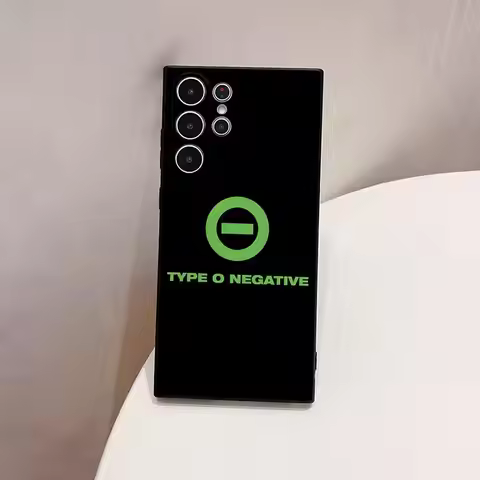 Rock Band Type O Negative Phone Case For S23 Samsung S24 S25 Ultra S22 S20 Fe S21 Plus A16 A54 A34 A