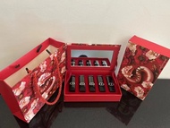 Real Shot❤ /90 Cartoon Snake Blue Gold Lipstick Sample 5-Piece SetContains 1.5g * 5.Color Number New