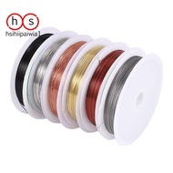 6 Pack Jewelry Beading Wire for Jewelry Making Supplies and Craft (24 Gauge)