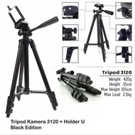 HP (Makassar) Weifeng Tripod 3120 - Cellphone Tripod And Universal Camera Free Holder And Tripod Bag