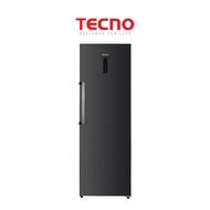 TFF348BK TECNO 274L Frost-Free Upright Freezer (Black Metal)