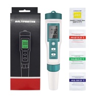 7 In 1 คุณภาพน้ํา PH Meter S.G ORP TDS เครื่องทดสอบความเค็ม EC เครื่องตรวจจับอุณหภูมิเครื่องมือสําหร