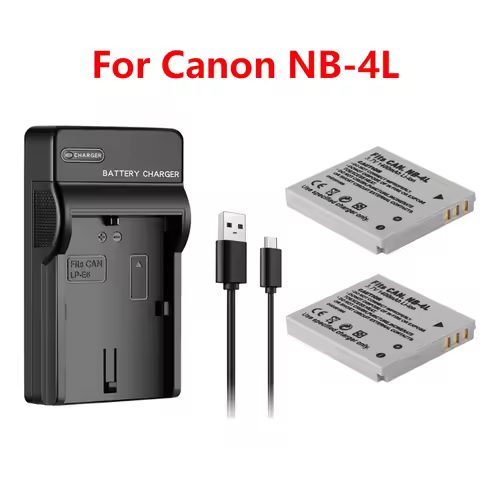 3.7V 1400mAh NB-4L NB 4L NB4L Battery for Canon IXUS 30 40 50 55 60 65 70 75 SD30 SD200 SD300 SD400 