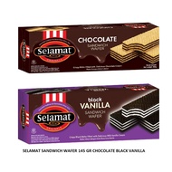 SIANG SANDWICH WAFER CHOCOLATE CHOCOLATE CREAM BLACK VANILLA CREAM 145gr