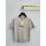 Early Autumn Wool Knit Top - Girly Style Slimmer Fit