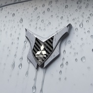 car Metal plating 3D car stickers car accessories decoration auto sticker for mitsubishi Mirage g4 o