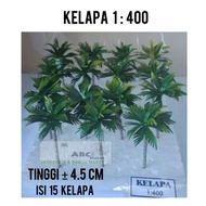 Model 1:400 Scale Coconut Tree Miniature for Architecture