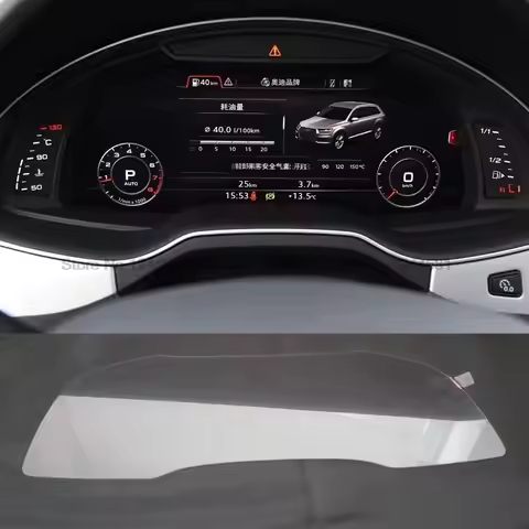 Tempered glass screen protector For Audi Q7 SQ7 4M 2016-2021 Automotive interior Instrument panel me