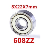 Bearing 608zz 608z bearing ID 8mm OD 22mm 7mm laker