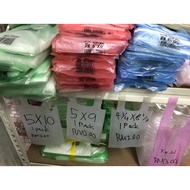 Plastic Kerang Bag 5x10 5x9 41/4x81/2