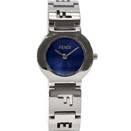 【日本直送 二手美品】FENDI 芬迪 手錶 3050L Orologi 不鏽鋼 銀色/海軍藍 石英