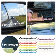 Car Mirror Sticker Decal Passenger Princess Star Rear View Mirror Auto Vehicle Vinyl Decor