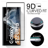 XICCI ฟิล์มกระจกนิรภัยฟิล์มกันรอยแบบเต็มจอป้องกันการระเบิดฟิลม์กระจกมีกาวเต็มแผ่นความแข็ง9H สำหรับ S