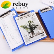 REBUY Clipboard File Box Case Document A4/A5/A6/B6 Writing Clipboard File Organizer Finance Officer 