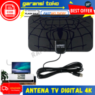 Antena TV Digital 4K Super Jernih Taffware TFL-D139 Antena Digital TV Semua Siaran 2022 Antena TV Digital Set Box TV Tabung Antena TV Tabung Super Jernih Indoor Antena Booster Penguat Sinyal TV Digital HD Antena TV Super Jernih Antena TV Indoor