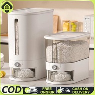 SALVO 6/ 12KG Automatic Anti-Lice Rice Dispenser 15KG/25KG Rice Storage Container FREE