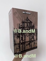 Bearbrick Ruinas De São Paulo Macau 澳門大三巴 400% + 100% Be@rbrick MEDICOM