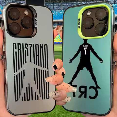 CR7 Goal Celebration Action Frosted Case for Xiaomi Redmi Note 15 15C 14 Pro Plus 14C 13 5G 13C 12 4