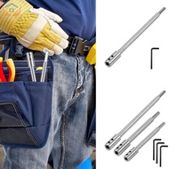 1Pc/3Pcs Ship Auger Extension Hole Saw Extension Chuck Steel Spade Drill Bit Extension for Adding Dr